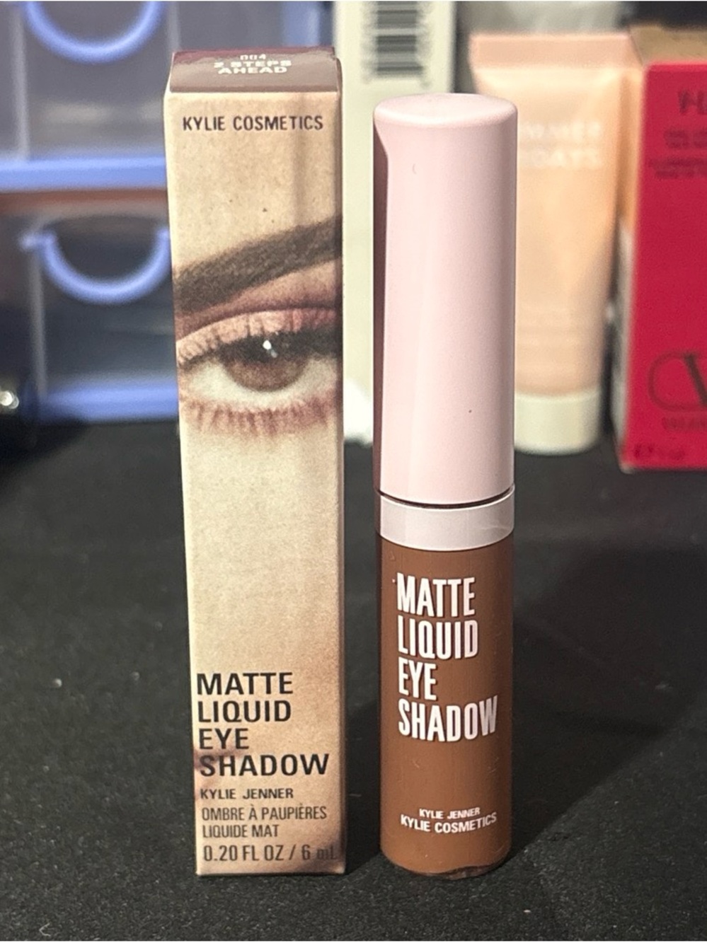 Kylie Cosmetics Matte Liquid Eye Shadow — Warm Brown